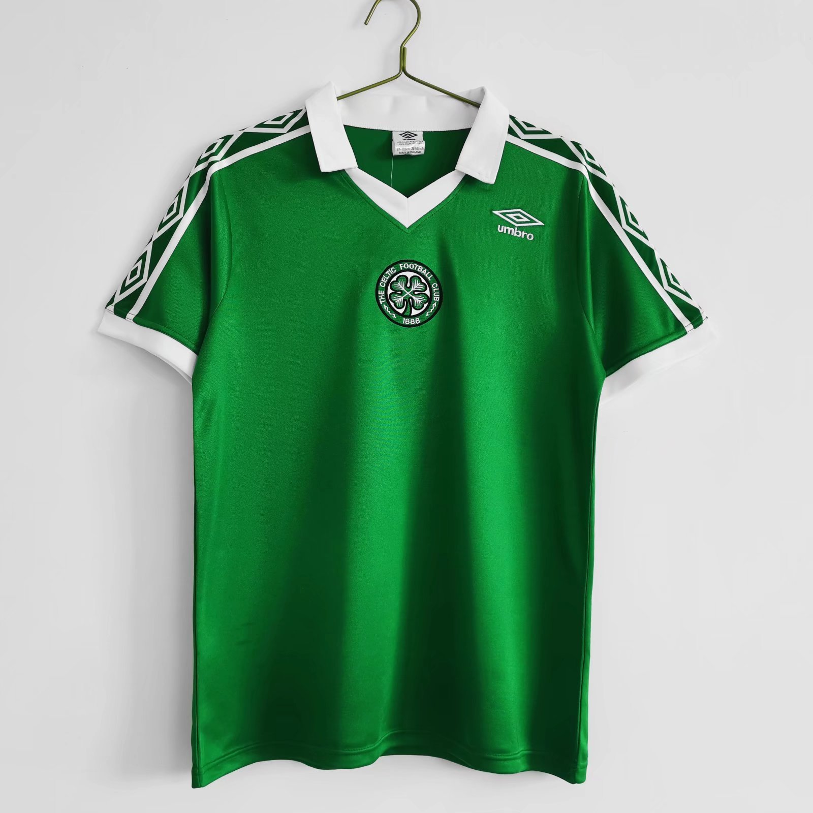 1980 Celtic F.C. Home Retro Jersey #5 A9