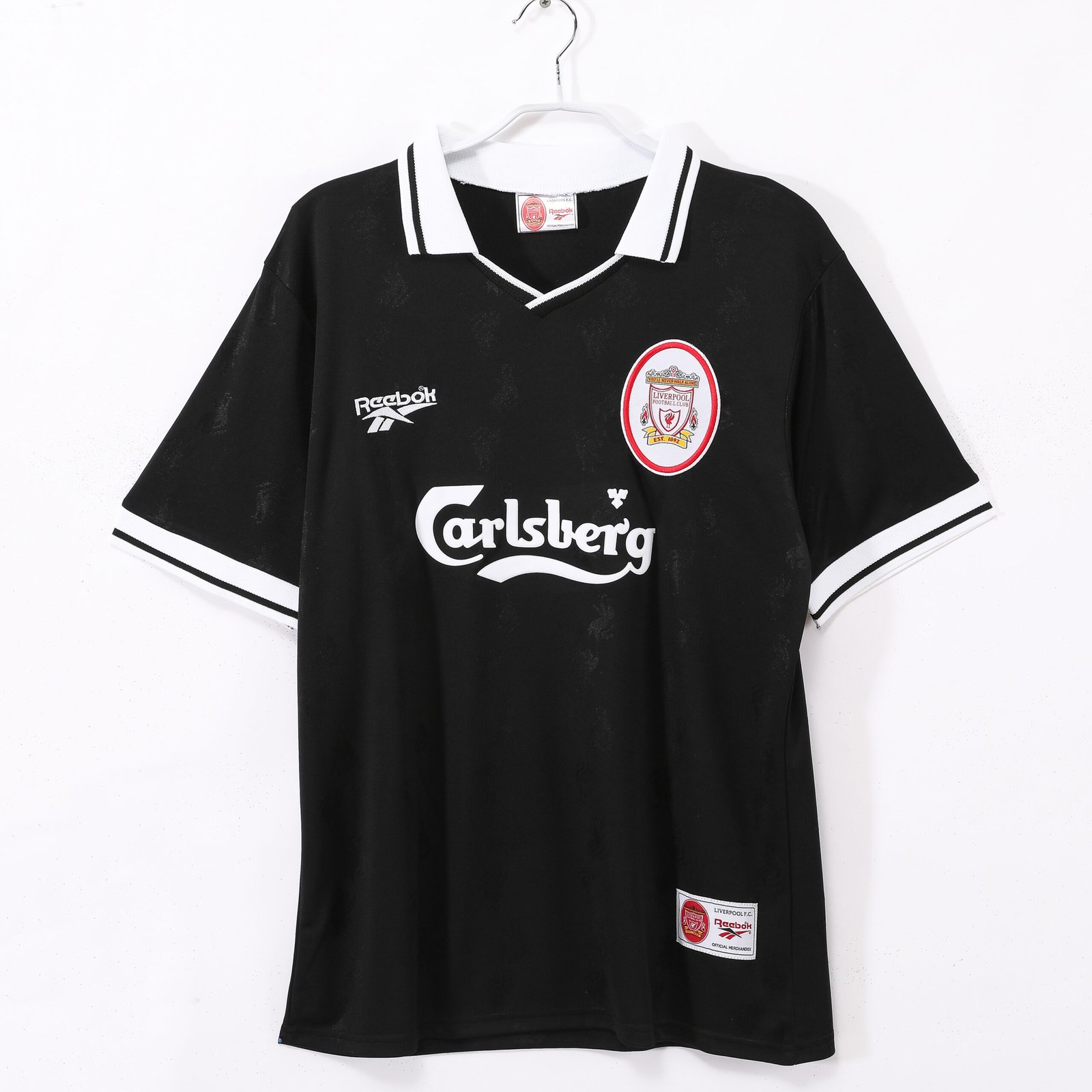 1996/97 Liverpool F.C. Black Jersey #8 A10
