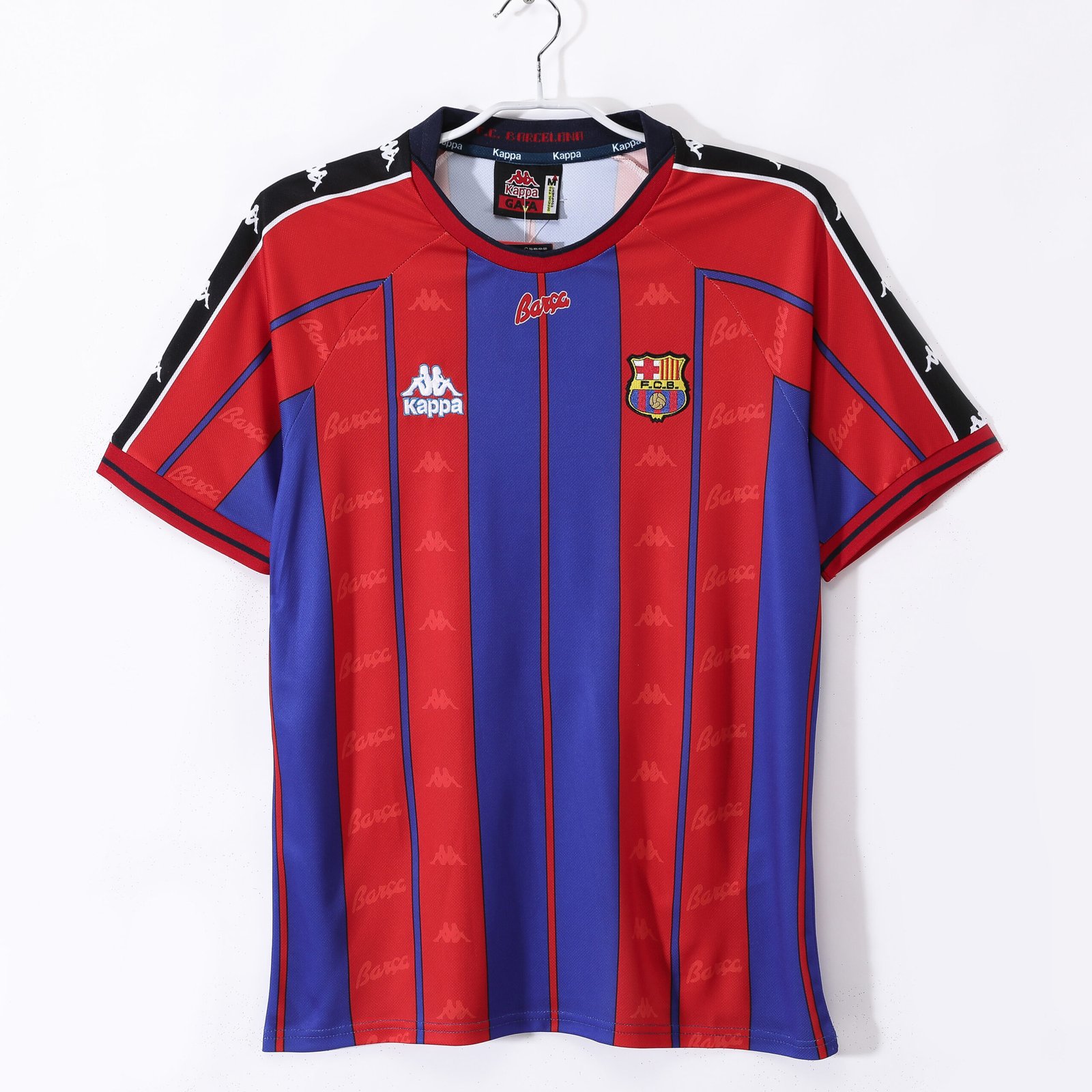 1997/98 FC Barcelona Home Jersey #8 A9