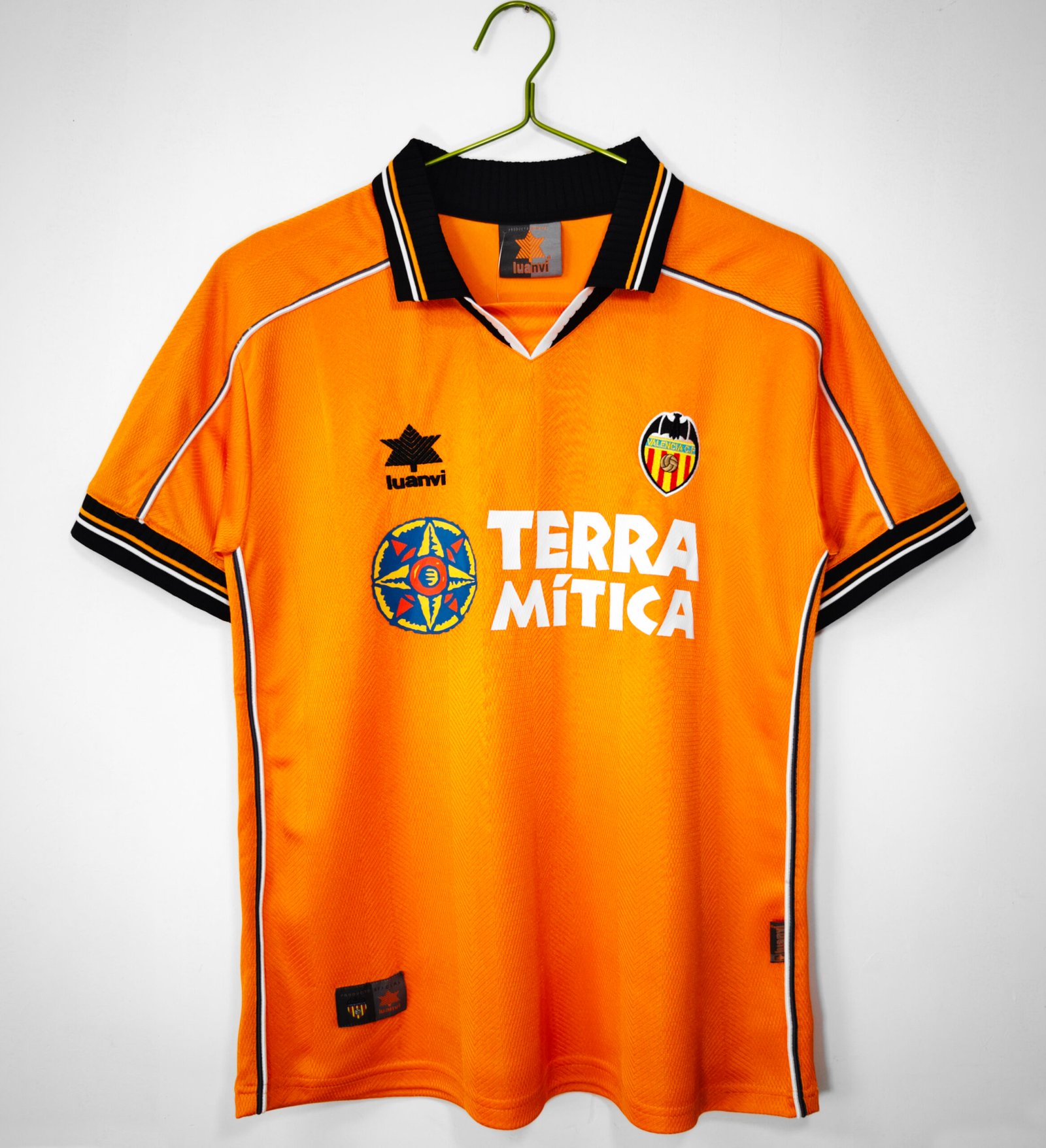 1999/00 Valencia CF Away Jersey #3 B12