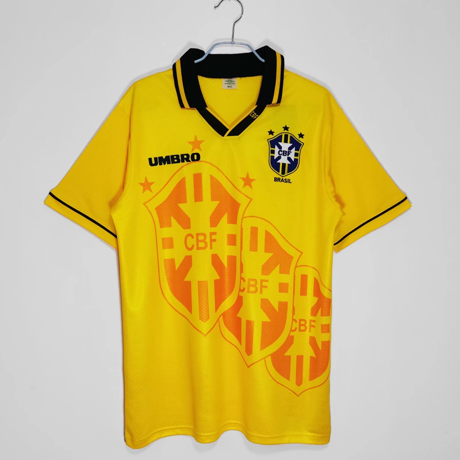 1993/94 Brazil national football team Home Retro Jersey #0 A10
