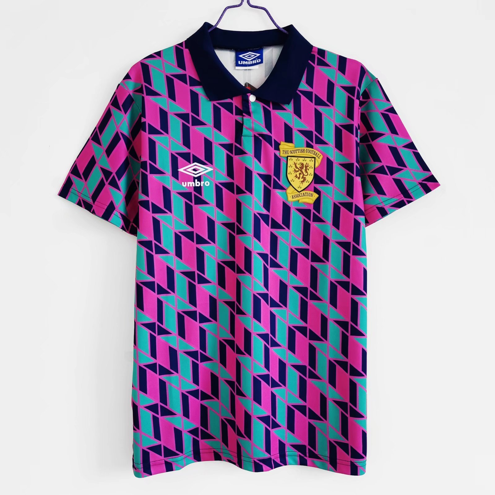 1988/89 Scotland national football team Away Retro Jersey #5 A9