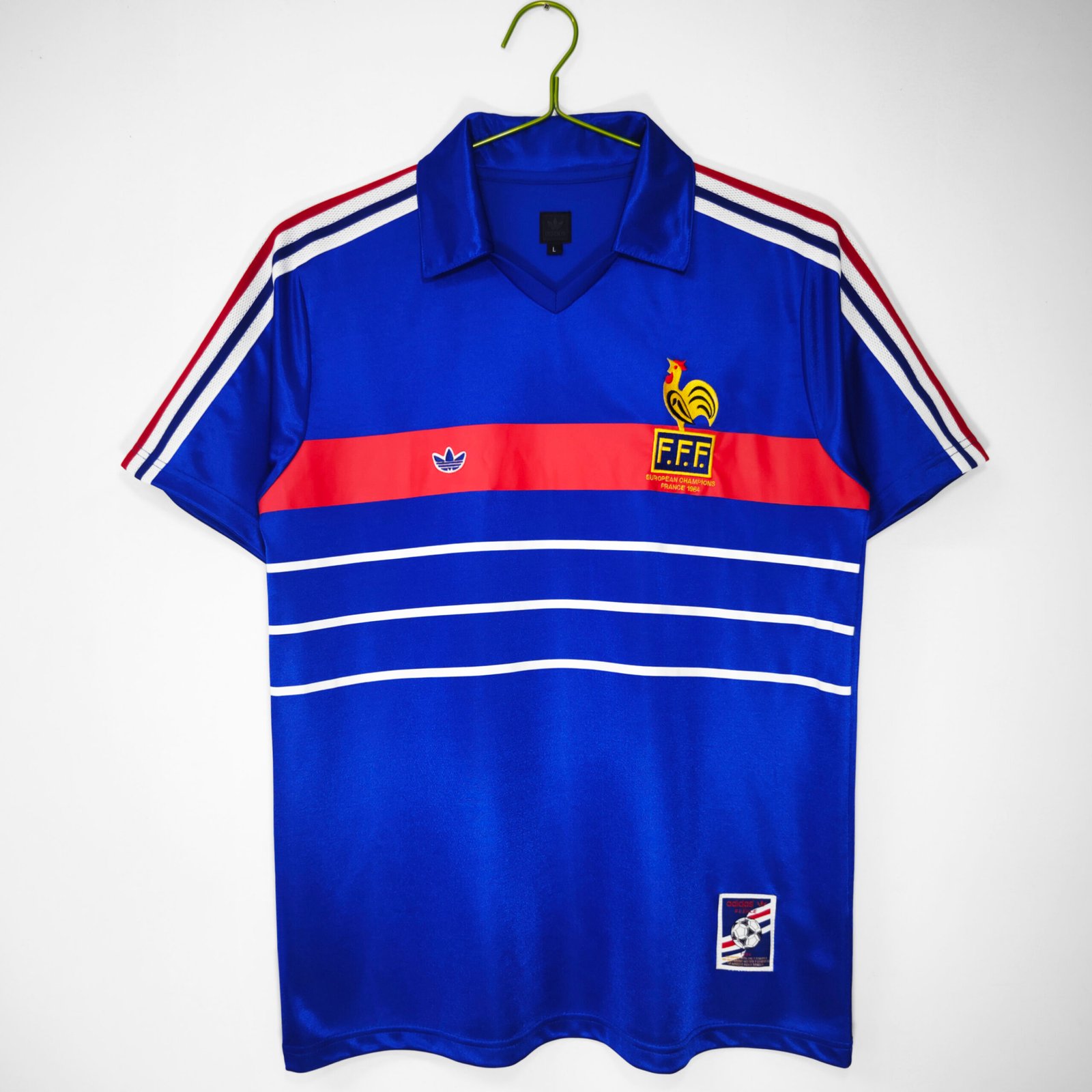 1984 France national football team Home Retro Jersey #8 A12