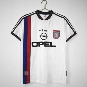 1996/98 FC Bayern Munich Away Retro Jersey #0 B11