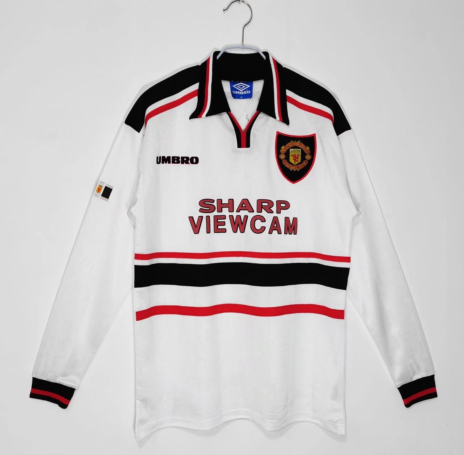 1998/99 Manchester United F.C. Away Jersey #3 B12