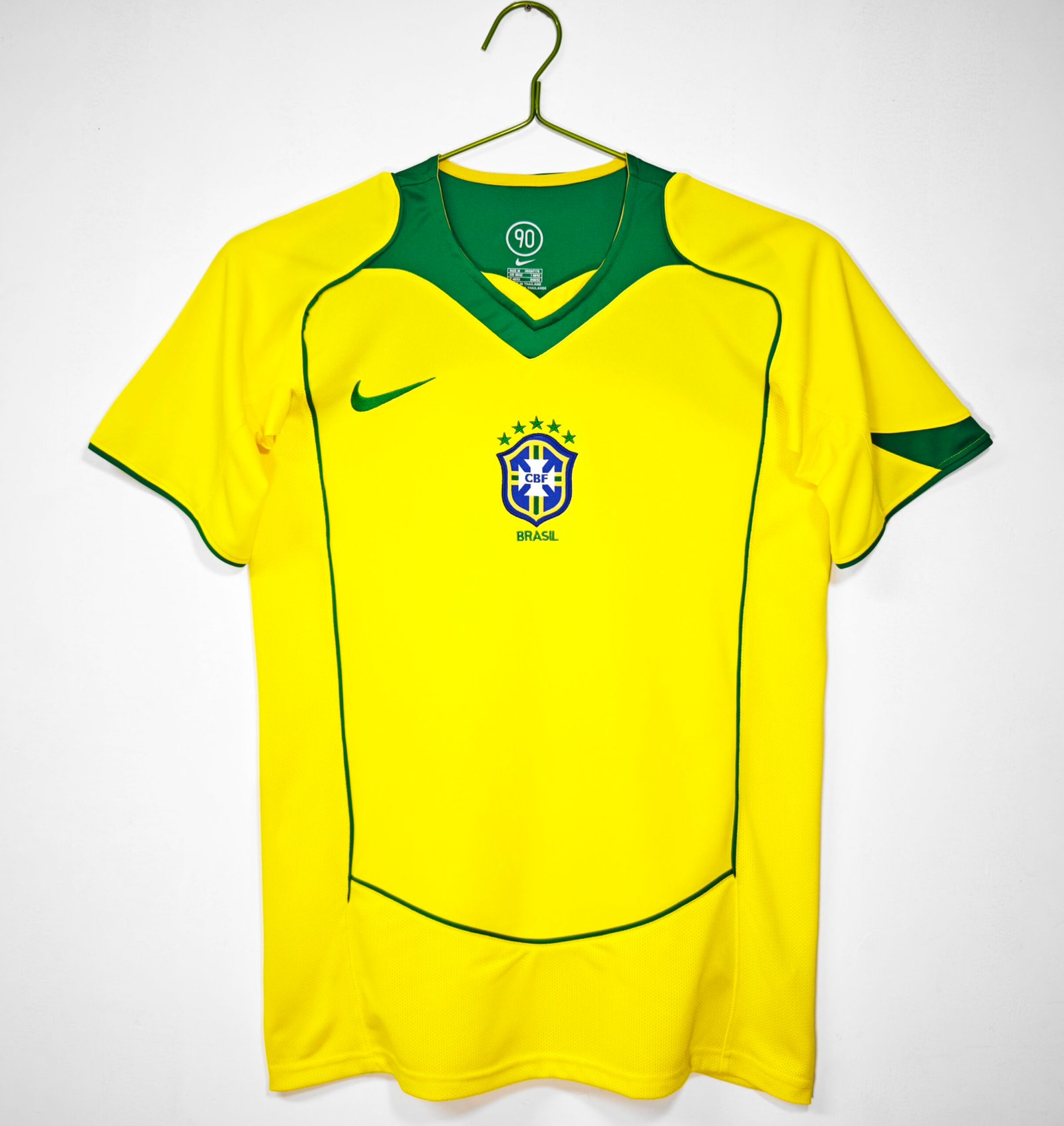 2004 Brazil national football team Home Jersey #8 A7