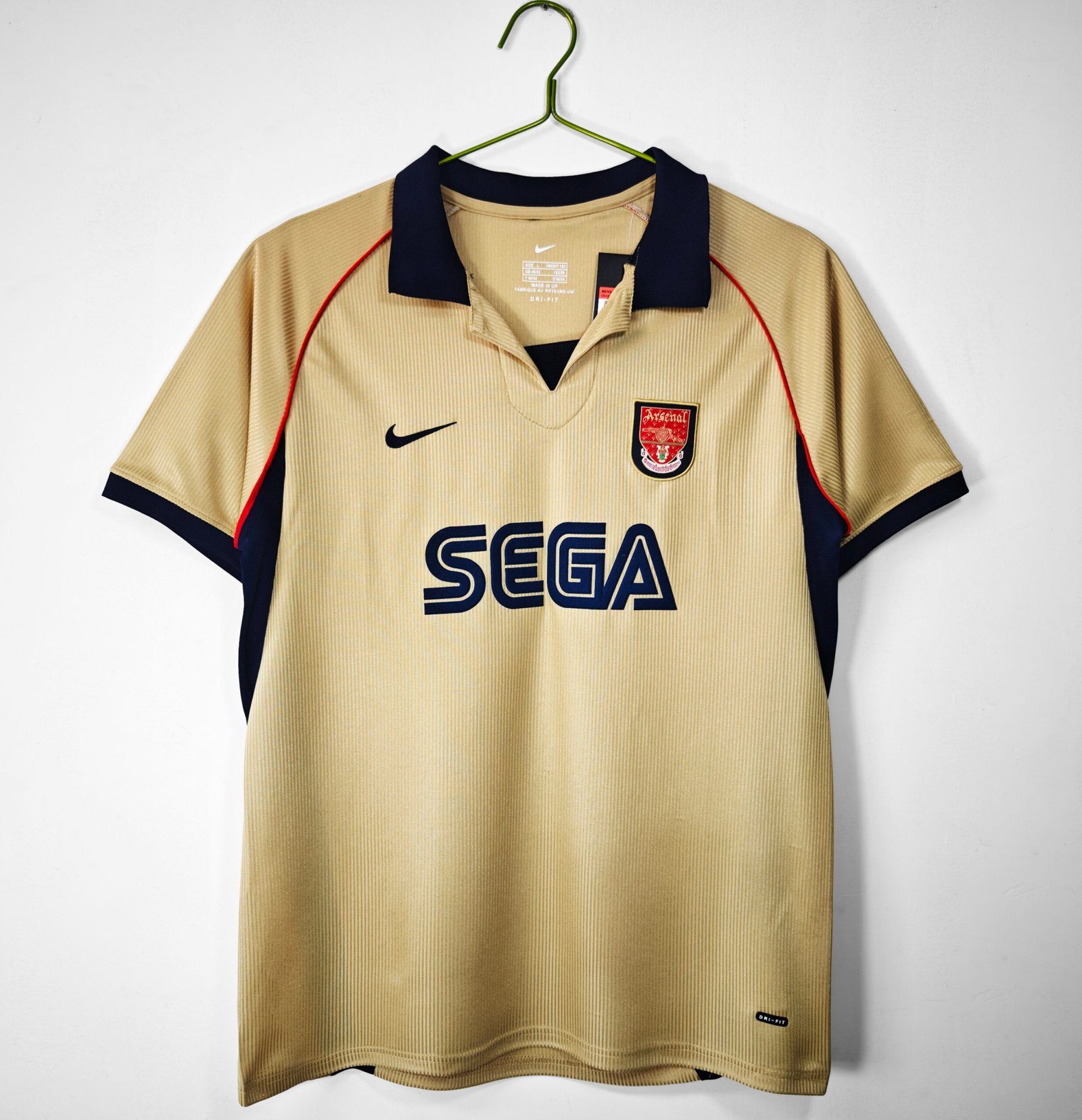 2001/02 Arsenal F.C. Away Retro Jersey #8 A11