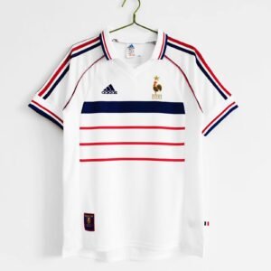 1998 France national football team Away Retro Jersey #2 A11