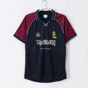 1999 West Ham United F.C. Home Retro Jersey #3 B9