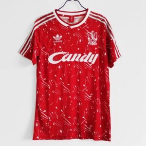 1989/91 Liverpool F.C. Home Retro Jersey #0 A2