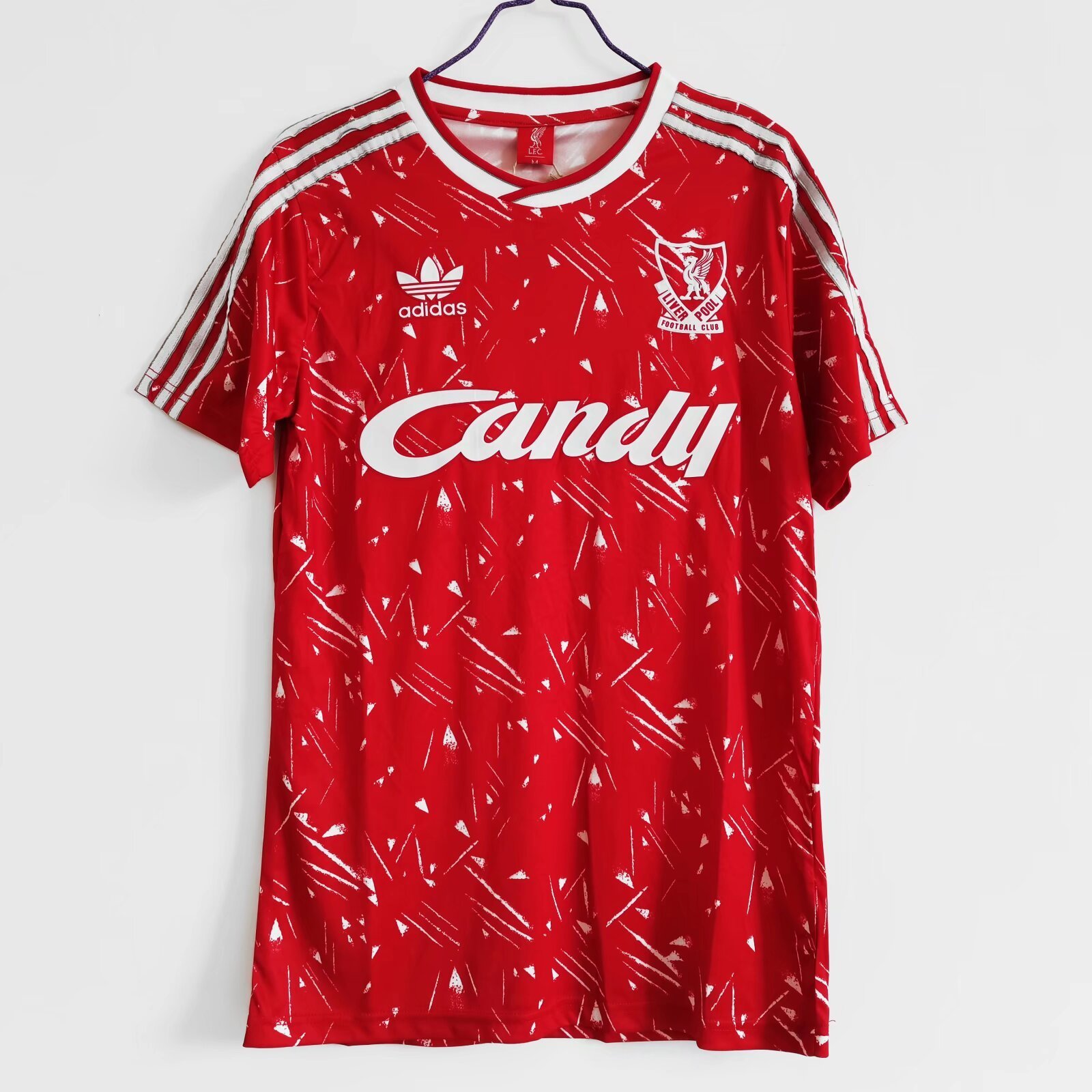 1989/91 Liverpool F.C. Home Retro Jersey #0 A2