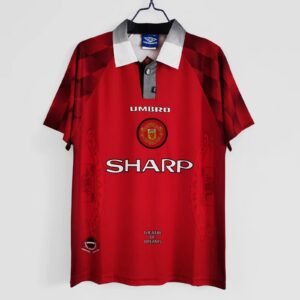 1996/97 Manchester United F.C. Home Jersey #8 A13