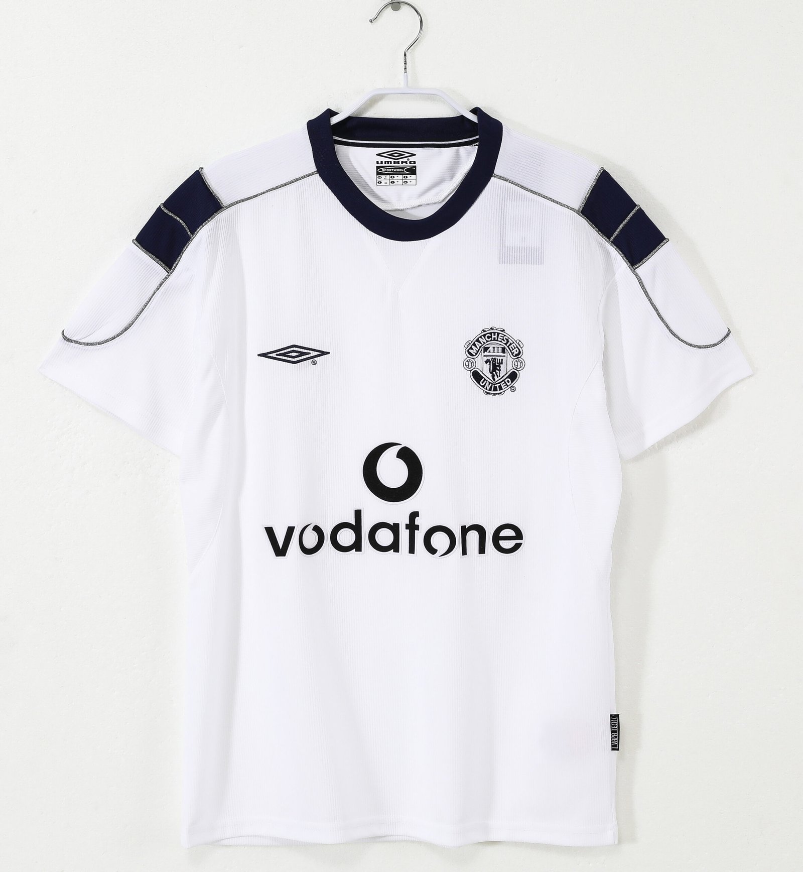 2000/01 Manchester United F.C. Away Retro Jersey #0 B10