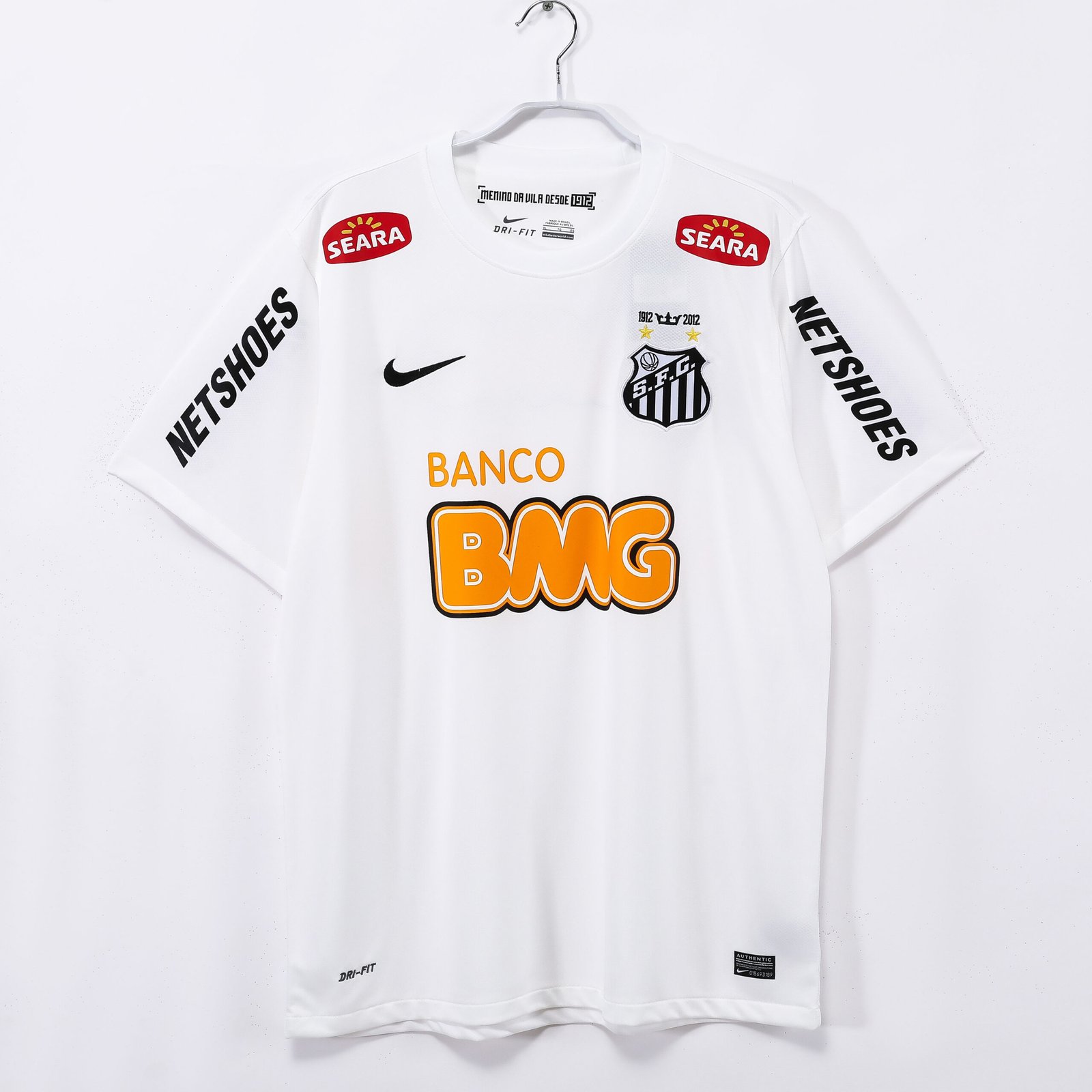 2013 Santos FC Home Jersey (Armband Version) #5 A12