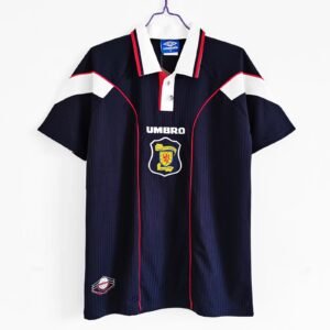 1996/98 Scotland national football team Home Retro Jersey #8 A11