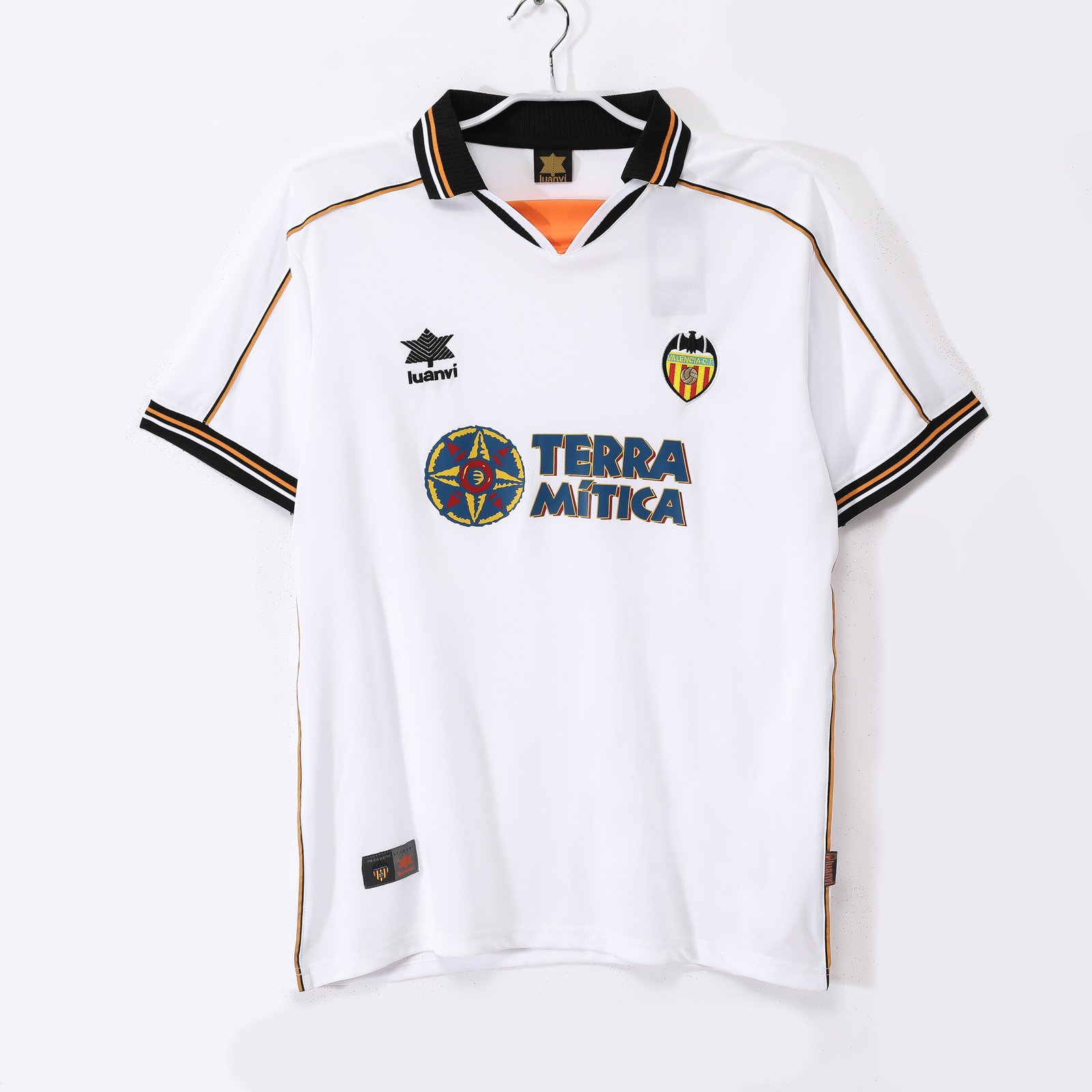 1999/00 Valencia CF Home Jersey #8 A11