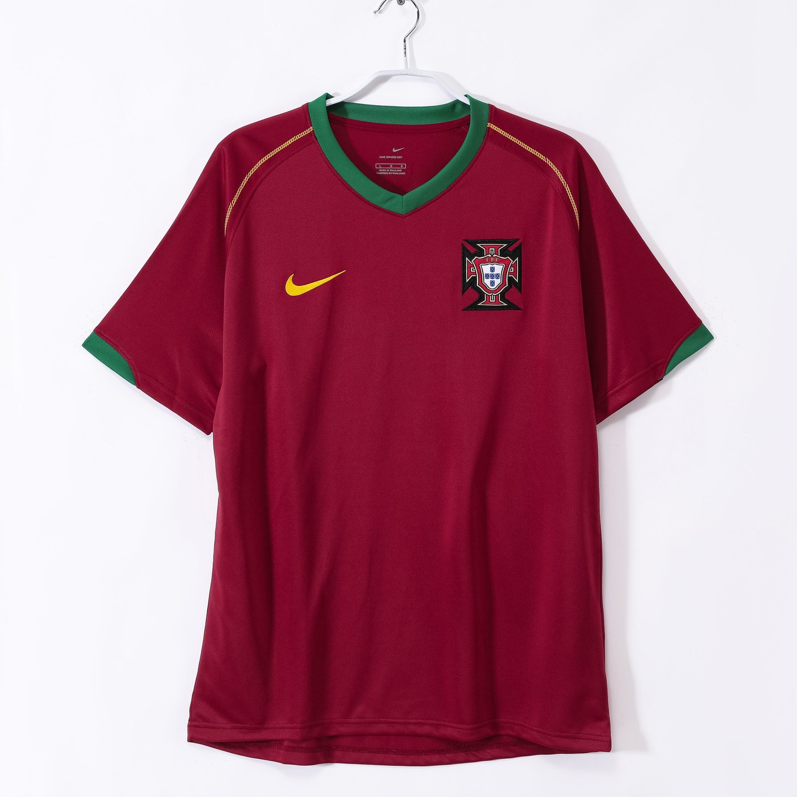 2006 Portugal national football team Home Retro Jersey #5 A9