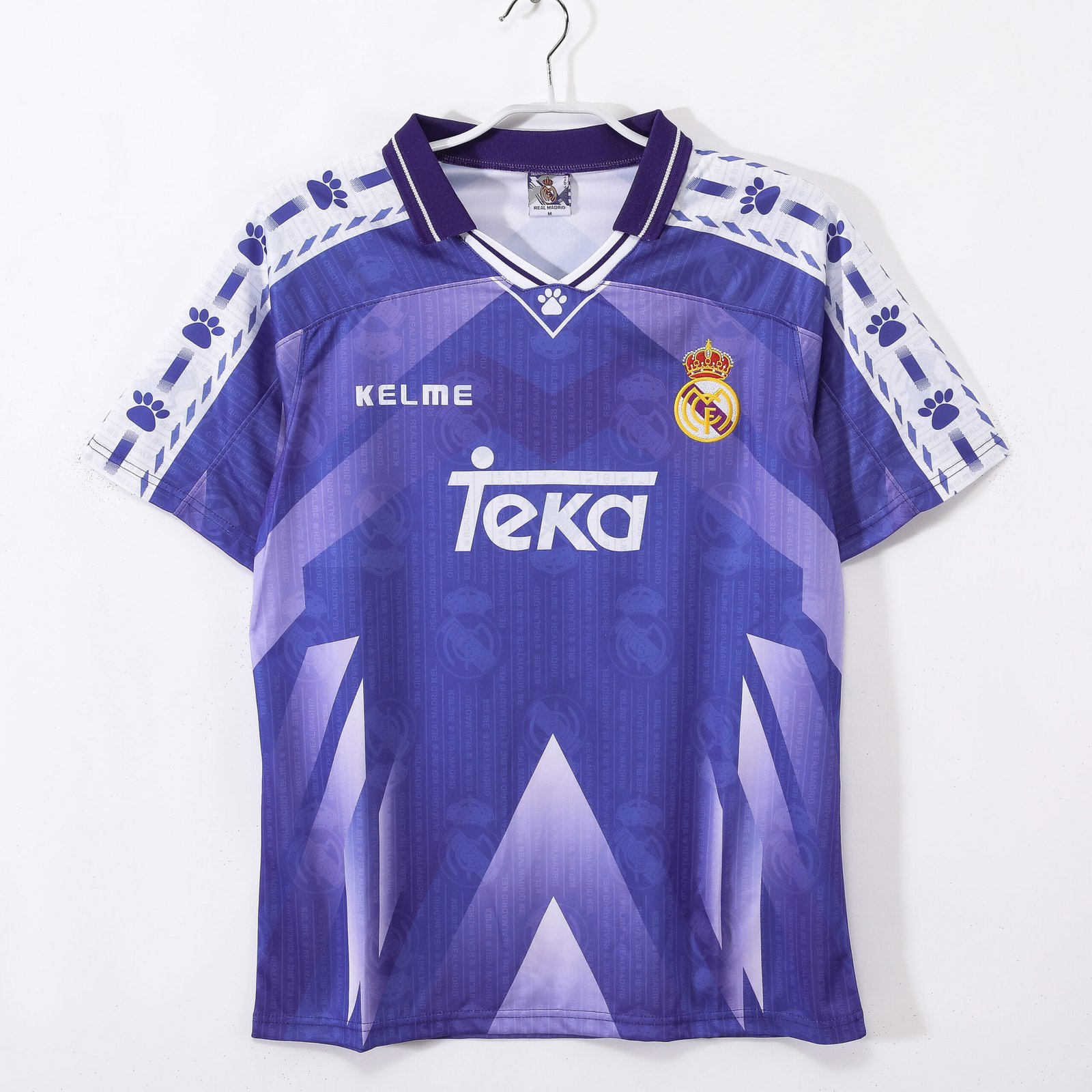 1996/97 Real Madrid CF Away Retro Jersey #5 A9