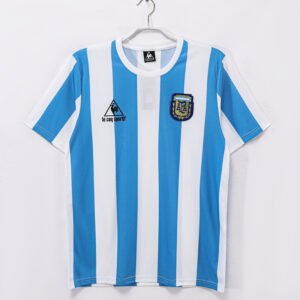 1986 Argentina Home Jersey #0 A9