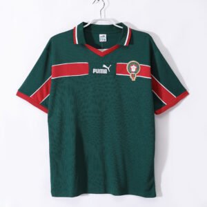 1998 Morocco Home Retro Jersey #0 B9