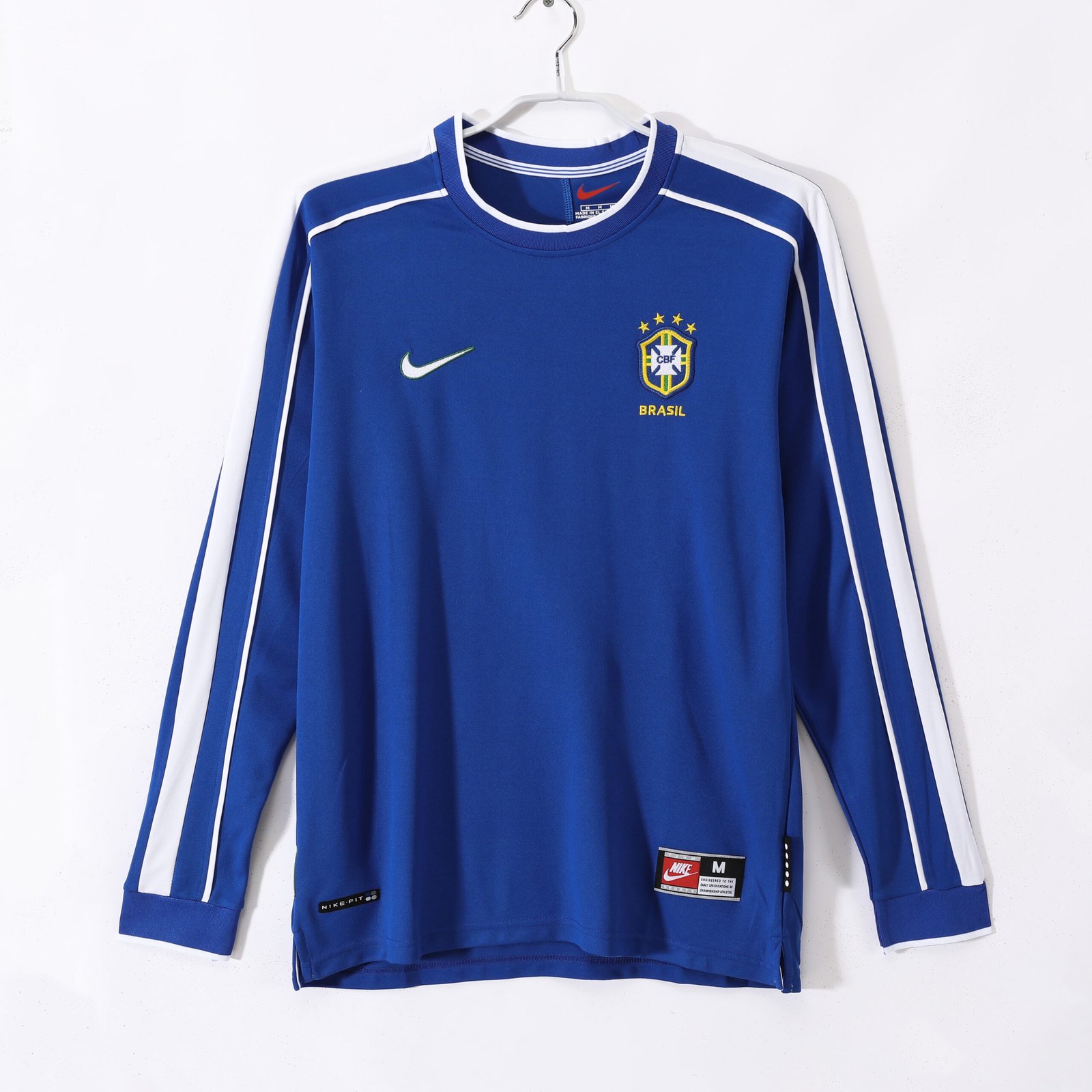 1998 Brazil Away Retro Jersey #0 B9