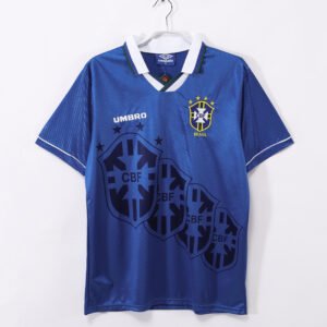 1996 Brazil Away Retro Jersey #5 A10