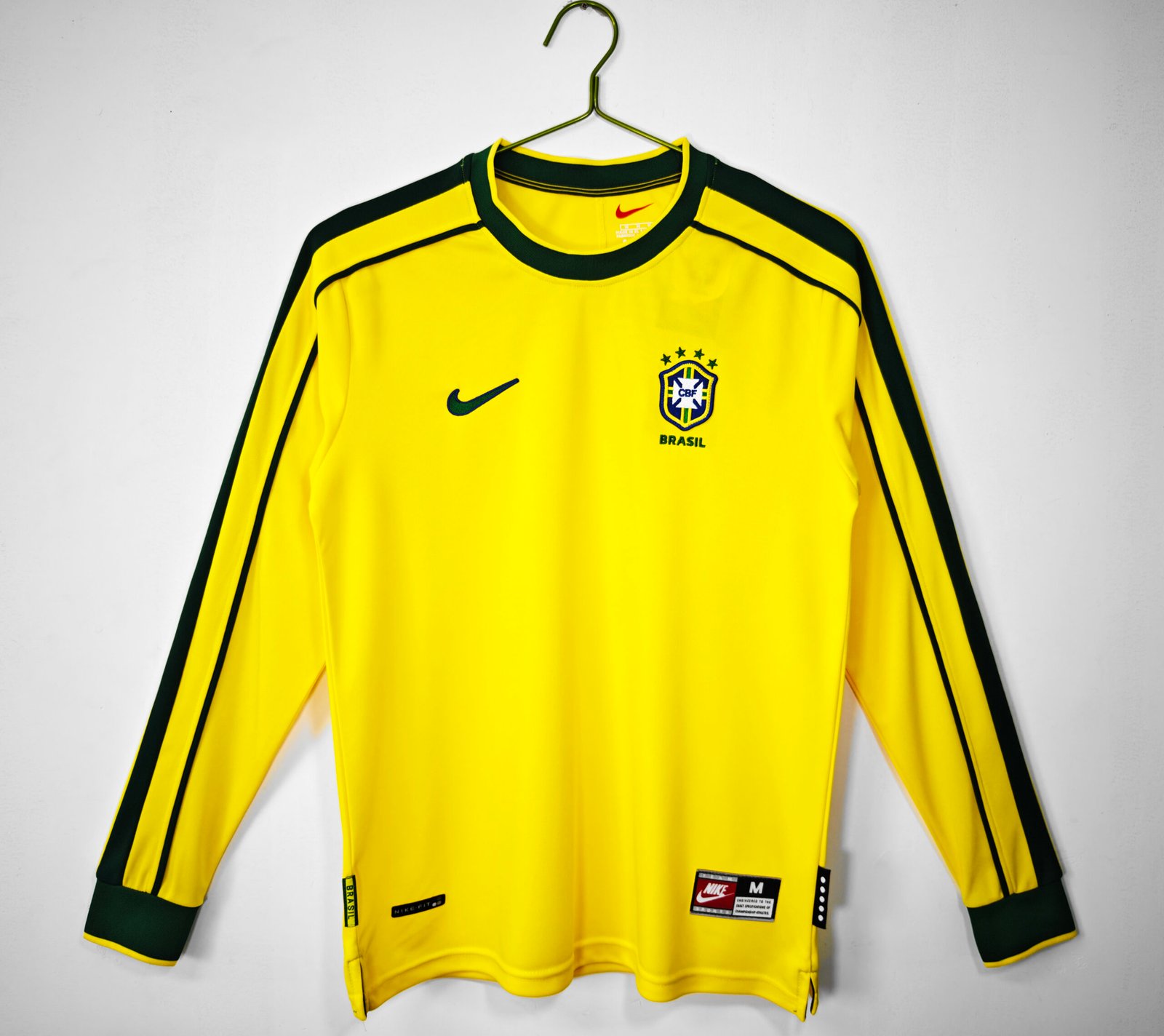 1998 Brazil Home Jersey #0 B9