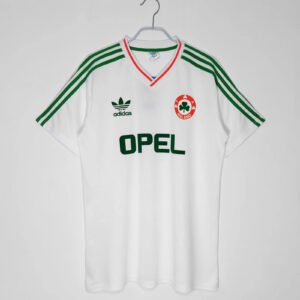 1990/92 Republic of Ireland national football team Away Retro Jersey #5 C9