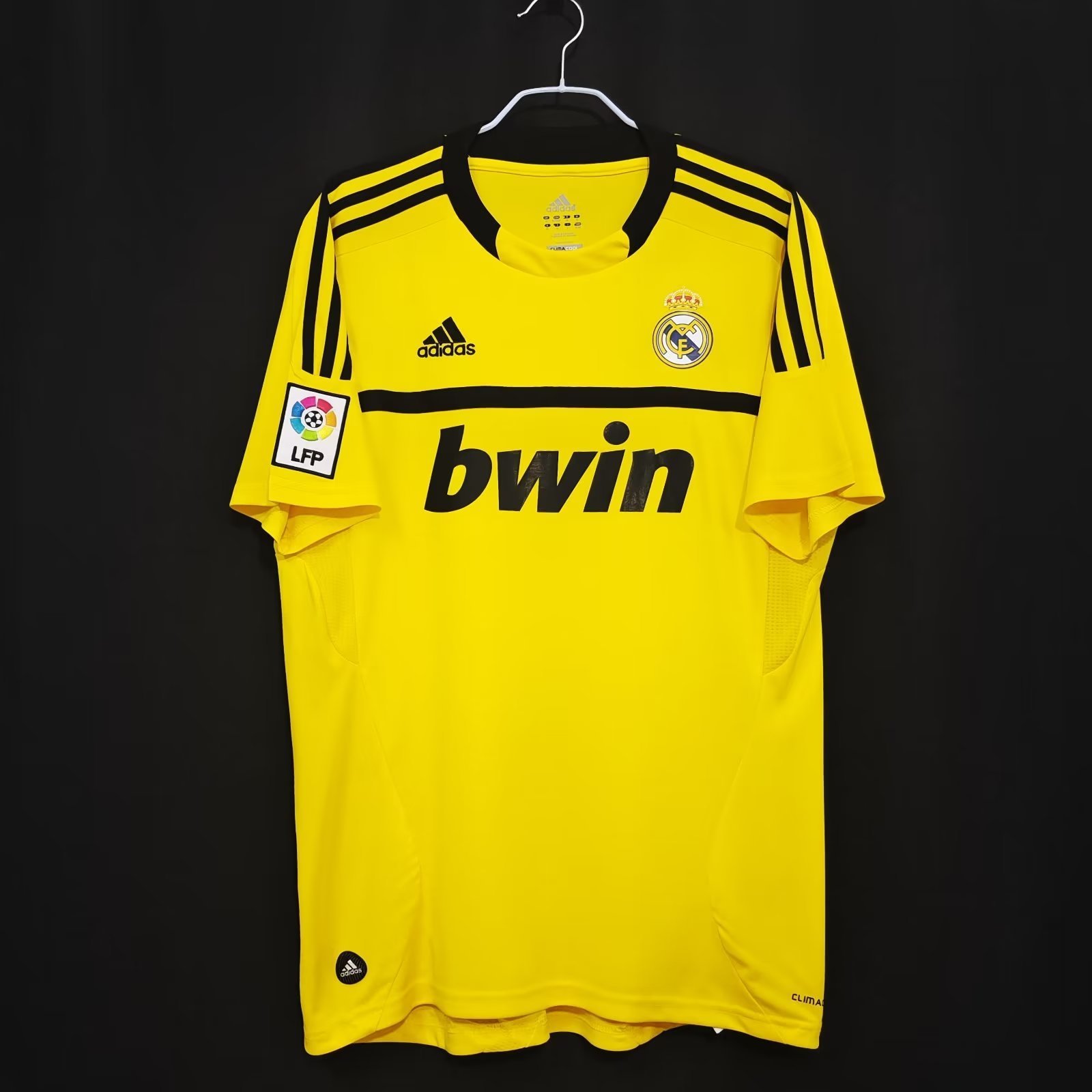 2011/12 Real Madrid CF Yellow Away Jersey #5 A12