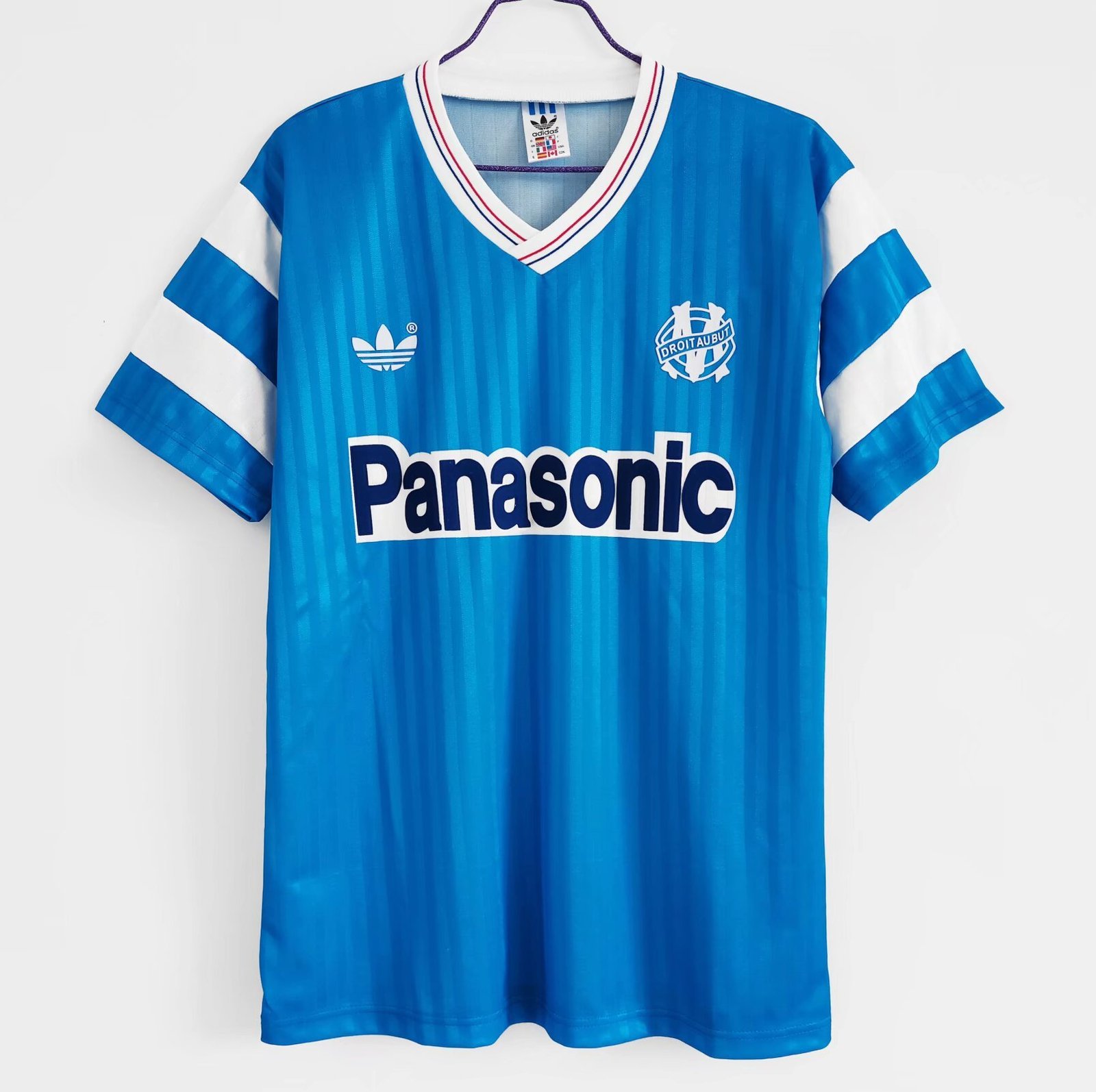 1990 Olympique de Marseille Away Retro Jersey #0 B8