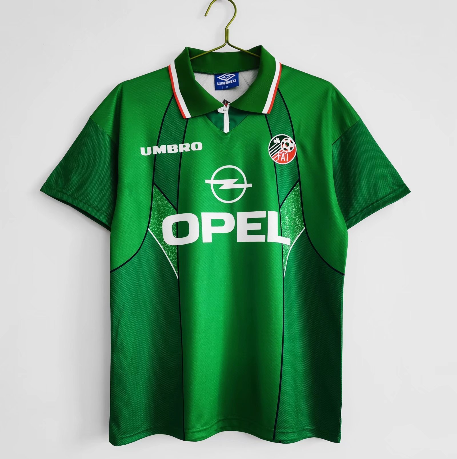 1994/96 Republic of Ireland national football team Home Retro Jersey #5 A13