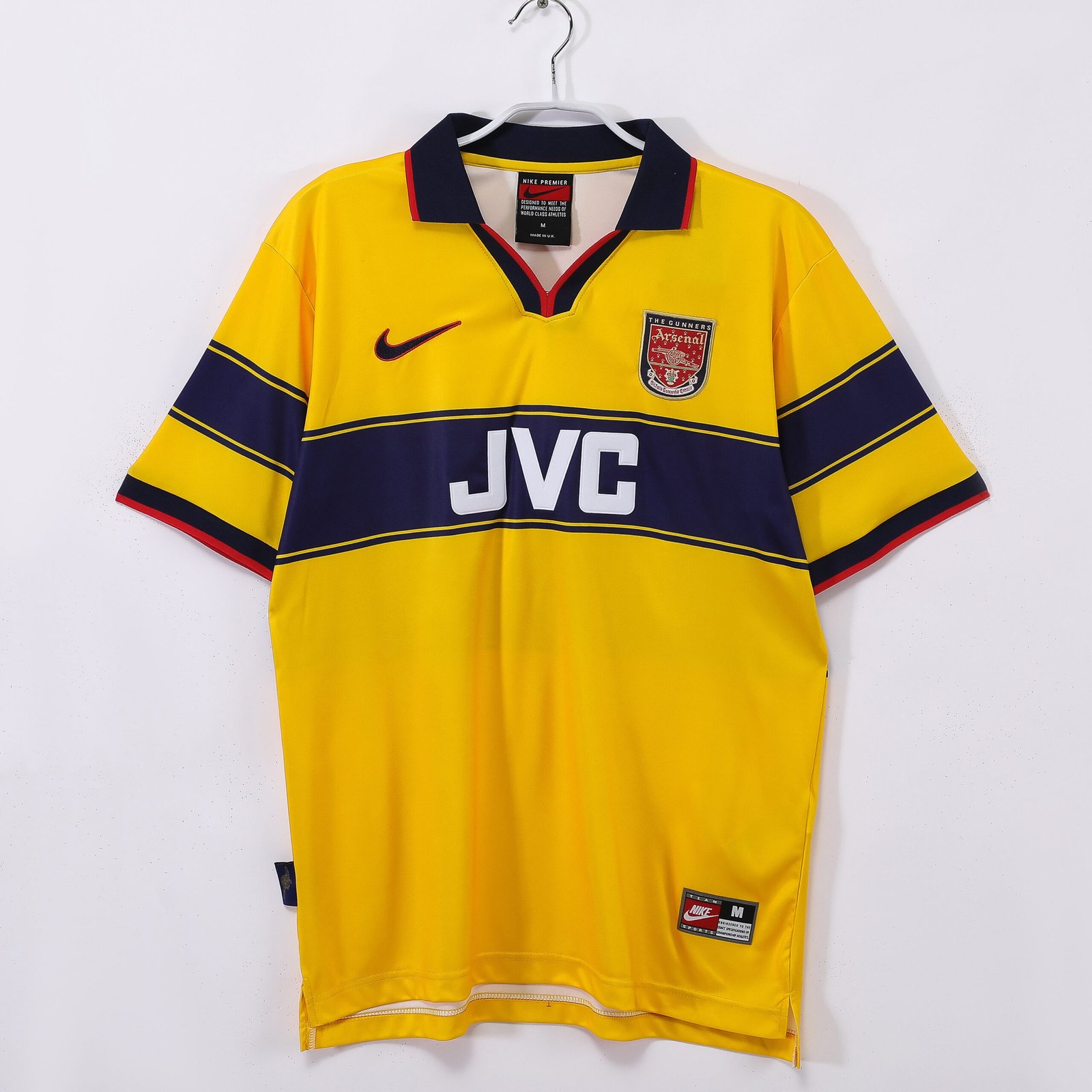 1997/99 Arsenal F.C. Away Retro Jersey #8 A11