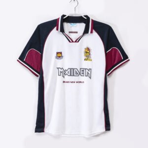 1999 West Ham United F.C. Away Jersey #3 B10